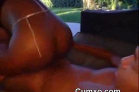 Ghetto Monster Booty Slut Pounded With BBC