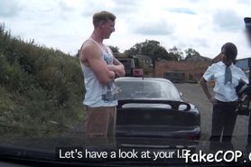 Hardcore fuck makes fake cop cum - video 5