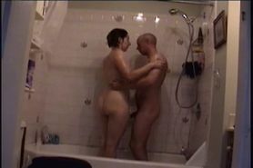 My boyfriend and I in the shower!