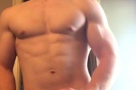 Ginger muscle jock busts it open on his OnlyFans