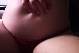 Girl Plays With Her Bloated Belly After Chugging 4 Liters Of Water