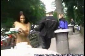 two nude women in public 2