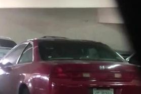 Girl fucking in car at PASADENA CITY COLLEGE
