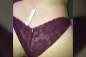 Sliding past her Panties - video 1