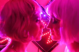 Angels Kissing Barbie Meets Lola Lesbians