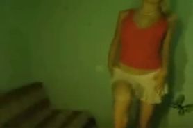 Fresh College Teen Stripping on Webcam - video 1