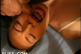 Wet blowjob with titty fuck - video 22