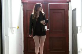 redhead misha cross needs his big dick inside her own mouth
