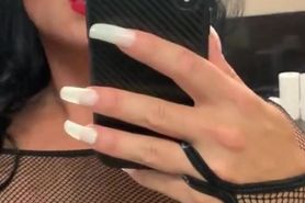 Chrissy Cocoabutter Miami Tgril Crossdresser Sucks Dick Cumshot Blowjob At End