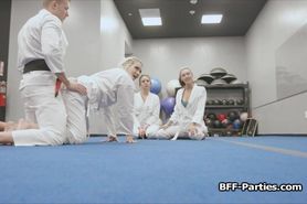 Self defense training turns to private foursome