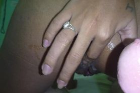 Cebu Filipina Lbfm Fingers Her Tight Asshole With Lube