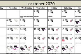 Locktober 2020 - The tasks that each proper chastity slave should perform that month of the year.