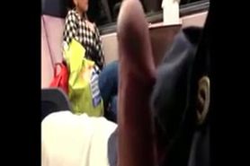 masturbate in train