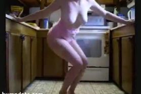 Sexy dancing and teasing slut