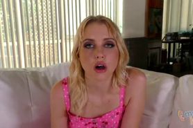 Chloe Cherry wants to Jerk Off with You Big Wad Facial in Mouth Dirty Talk!