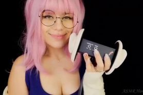 ASMR HoneyGirl - Ear Licking and Mouth Sounds + Ahegao