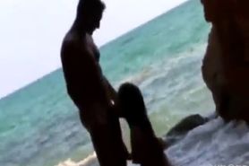 Public sex on beach
