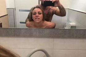 Teen get screw in her tight ass hole on the shower !
