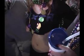 Teens party boobs