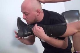 Boot Worship Licking Domination Riding boots