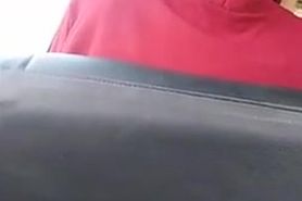 Cumming Behind Cute Teen In Public Transport