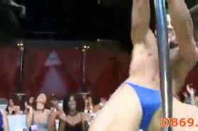 Dancers showing ladies swinging dick