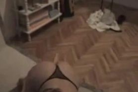 Fucking my wife hardcore on the floor