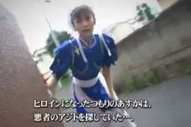 Asuka Ohzora Cosplay chick in bukkake part5 - video 1