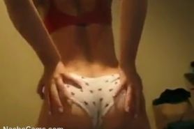 Cute Girl Shaking Her Butt