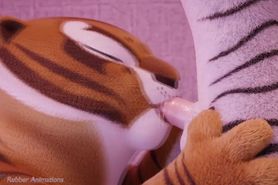 Master Tigress And Tao Boy Have Fuckin Sex In The Bedroom by Rubber