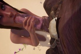 BLOWJOB PORN CLIP - 3D ANIMATION WILD LIFE GAME THIRSTY GIRL