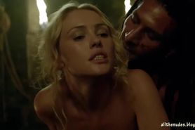 Hannah new and Jessica Parker Kennedy Nude Black Sails S02e03