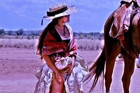 Laura San Giacomo - Quigley Down Under - Great Look At Her Scratching Her Gorgeous Celeb Pussy!!!!!