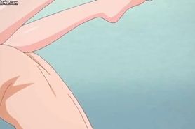 Anime chick gets tiny pussy fucked - video 2