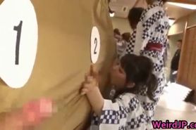 Crazy Japanese chicks and hot orgy part5