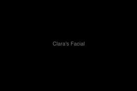 The Art Of Blowjob Claras Facial