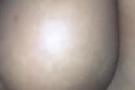 Ex wetting up my cock
