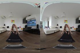 sweet young evelina vr180 naked yoga virtual reality video