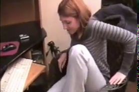 Annika Sucking Her Own Toes