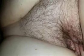 Eating and fingering a hairy muff