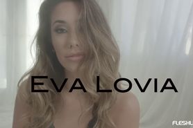 Eva Lovia Perfection. Solo Masturbation with Perfect Eye Contact