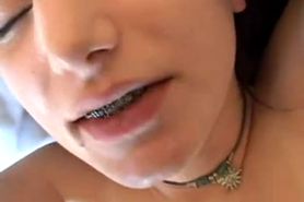Slut Girlfriend Close-up Fuck