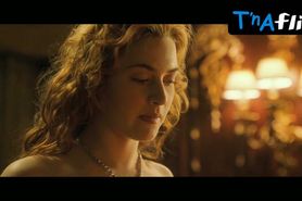 Kate Winslet Breasts,  Bush Scene  in Titanic