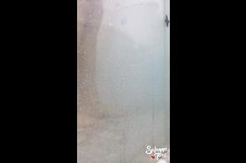 Teen Caught in The Shower Spy Camera