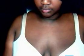 Teen Ebony Babe in Webcam - negrofloripa
