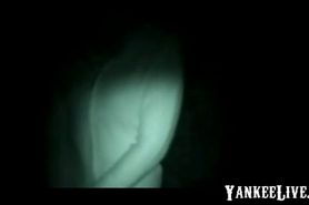 Night vision - Dogging 18 Year Wife