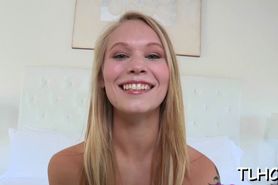Cutie puts her cunt to the test - video 4