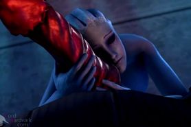 Mass Effect Liara Collects Alien DNA