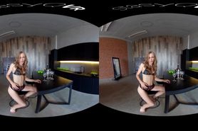 Amateur Russian Babe Teasing in Exclusive POV VR Video