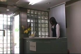 Japanese Ol Receptionist Screw Scene 1